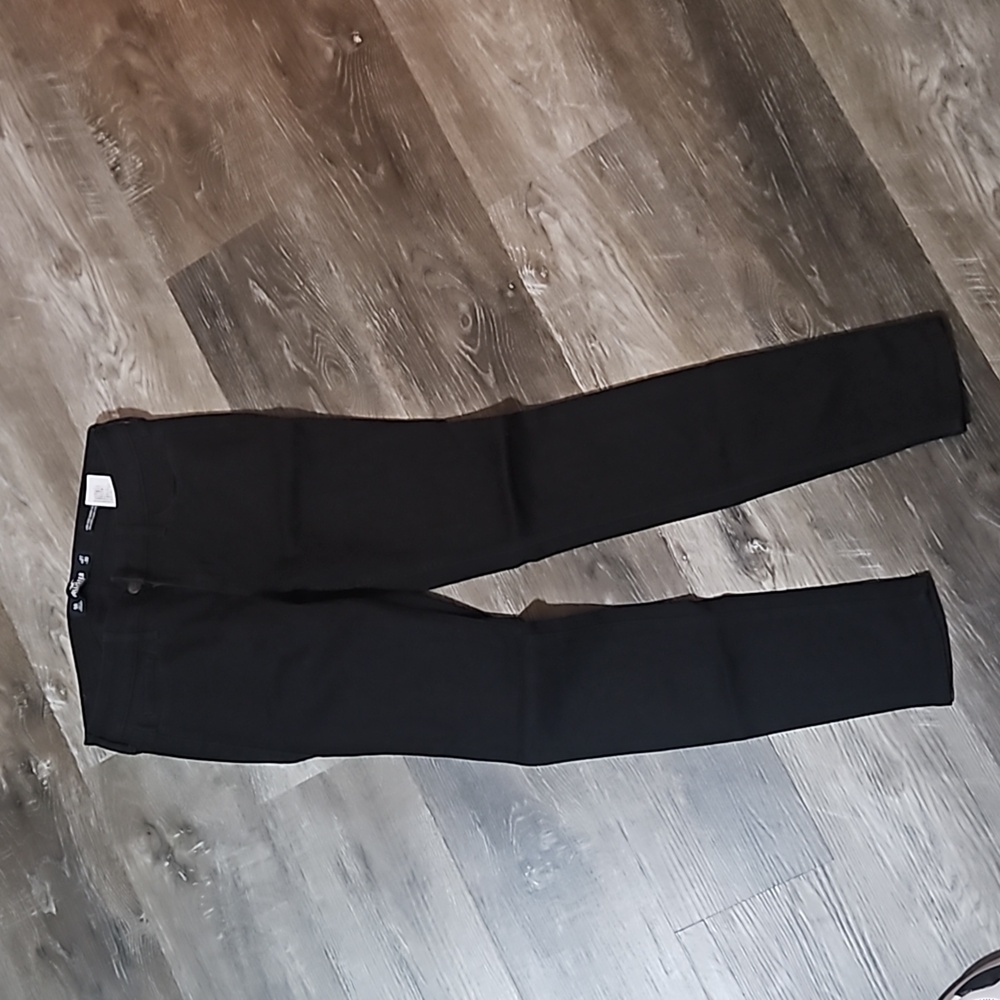 Hollister black low-rise super skinny stretch jeans